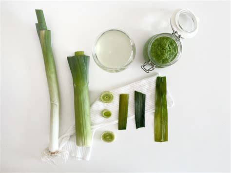 4 Remèdes naturels à faire avec le vert de poireau