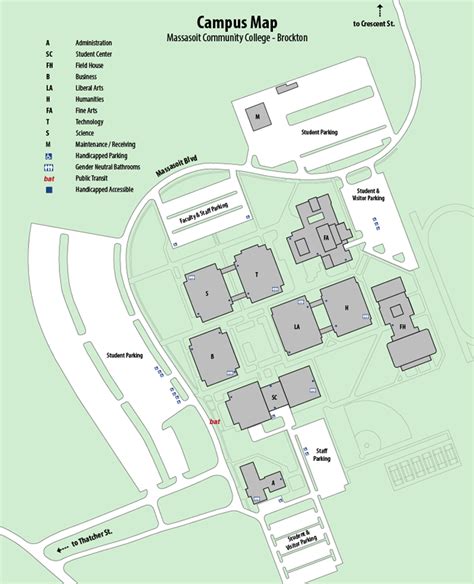 Massasoit Community College Campus Map Houston Map