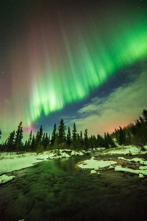 Aurora Borealis Photos Of Northern Lights Over Alaska Following