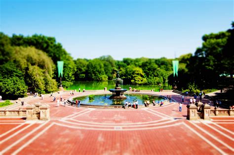 Bethesda Fountain Central Park Tilt Shift Tina Reynolds Flickr