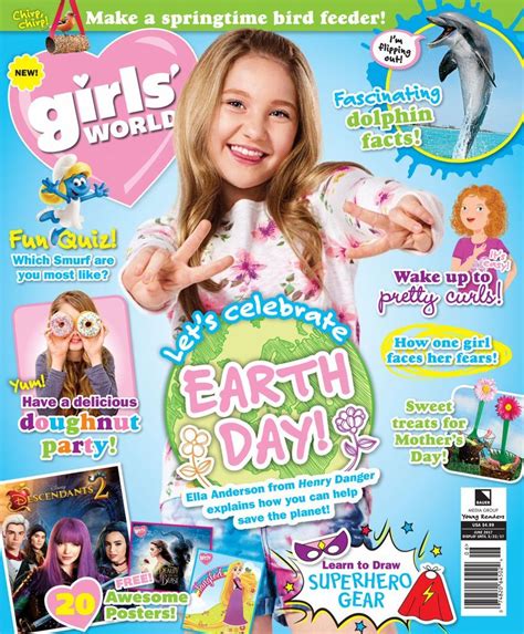 Girls World Back Issue June 2017 Digital Girls World Girls Life