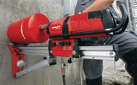 How To Use Hilti Dd 200 Diamond Coring Tool For Rig Based Drilling