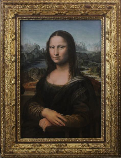 Mona Lisa Painting Myteauctions