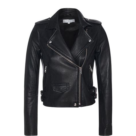 Iro Ashville Black Biker Leather Jacket £815 Liked On Polyvore