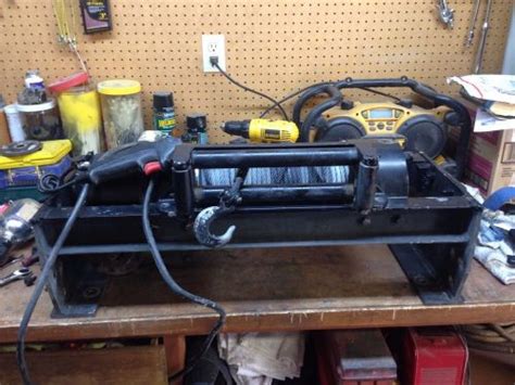 10000 12000 Lbs Ramsey Winch With Mount And Cords