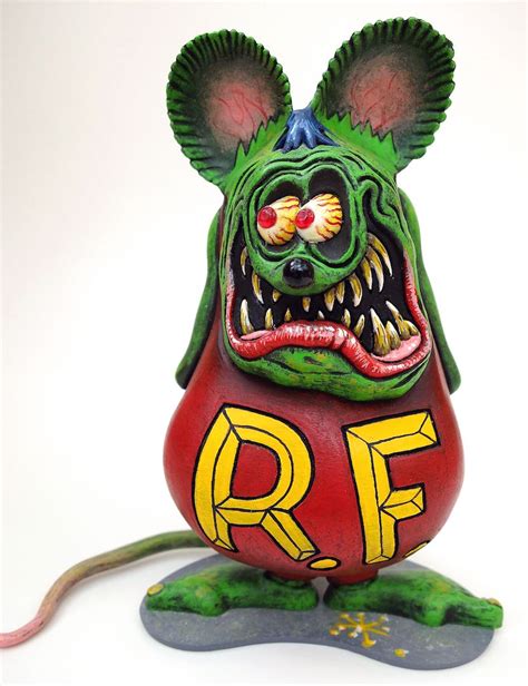 Big Daddy Ed Roth S Rat Fink Reissue Of The Revell Kit Built And Painted By SFDesign