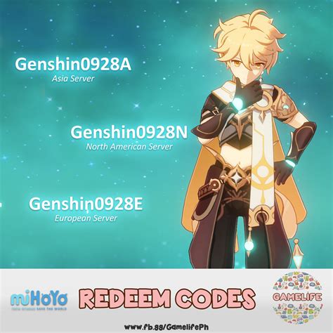 Genshin Impact Redeem Code Asia Genshin Code Asia Genshin Impact New