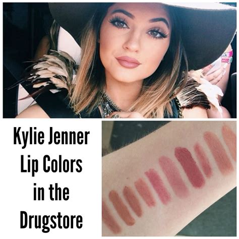 Kylie Jenner Lip Colors In The Drugstore
