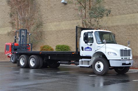 All Sizes Lowes Freightliner Flatbed Truck Flickr Photo Sharing