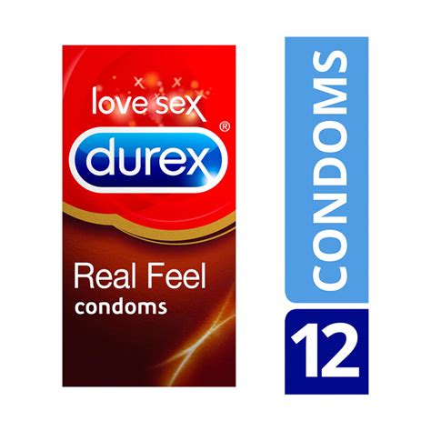 buy durex real feel 12 s chemist direct