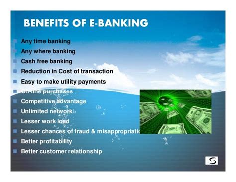 Ebanking Advantages And Disadvantages Of Ebanking