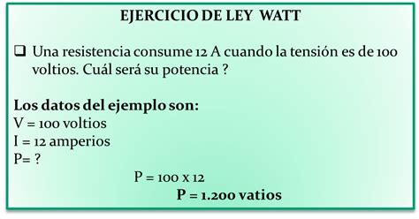 Electricida Estatica Y Sus Componentes Ley De Watt