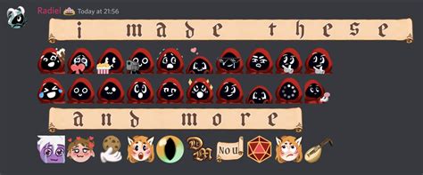 Oc Art Made Some Dnd Themed Emojis For Discordfeel Free To Use
