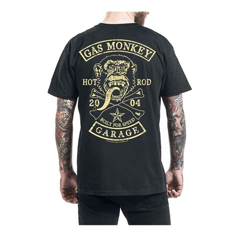 The gas monkey garage fan merch is only a click away! GAS MONKEY Gas Monkey Garage BIG PATCH - Tee-shirt Homme ...