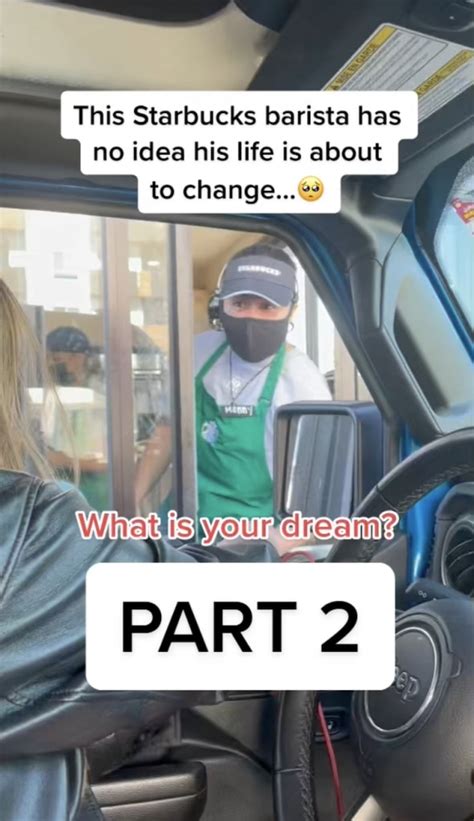 Starbucks Barista Moved To Tears By Act Of Kindness In Viral Tiktok Video