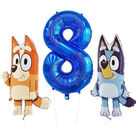 Toyland® Bluey And Bingo Foil Balloon Pack 2 X 32 Character Balloons