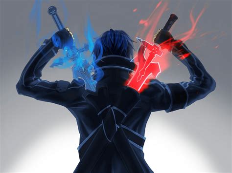 Kirigaya Kazuto Sword Art Online Sword Anime Boy Wallpaper Anime