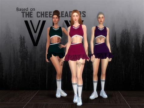 Sims 4 Cheerleader Outfit