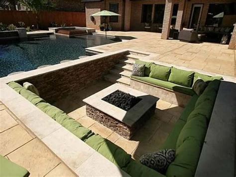 Admirable sunken fire pit ideas to steal for cozy nights