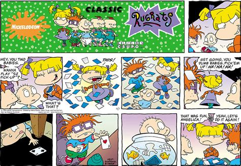 Nickalive Classic Rugrats Comic Strip For Sunday November