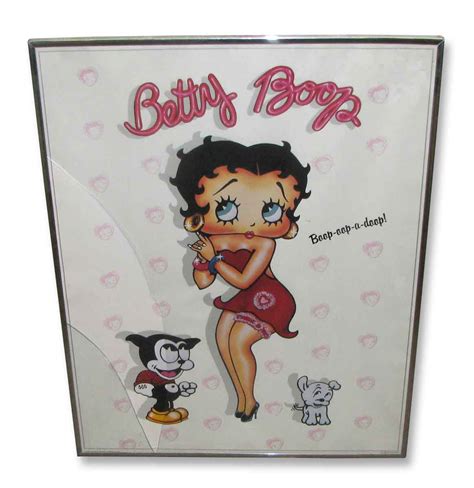 Collectable Betty Boop Poster Olde Good Things