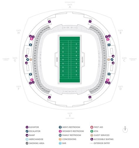 Note that different concerts have different stage/seating configurations, but below we have listed the most common one. superdome seating chart concert | Seating charts, Chart, Seating