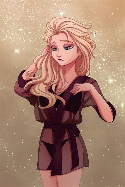 Elsa Pin Up Very Sexy Source Https Twitter PONZUxPONZU Status