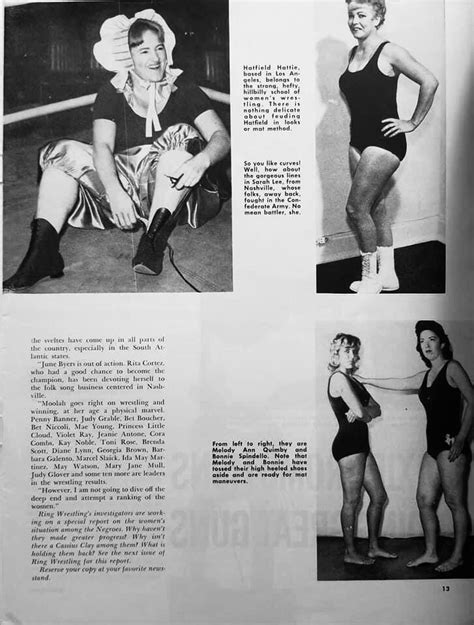 1967 May The Ring Wrestling Magazine Hatfield Sarah Lee Wrestling