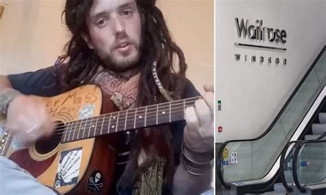 Musician Destroyed Waitrose Escalator By With Whisky And Lemonade