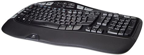 Buy Logitech K350 Contoured Ergonomic Wireless Keyboard Qwerty Pan Scandinavian Layout Online