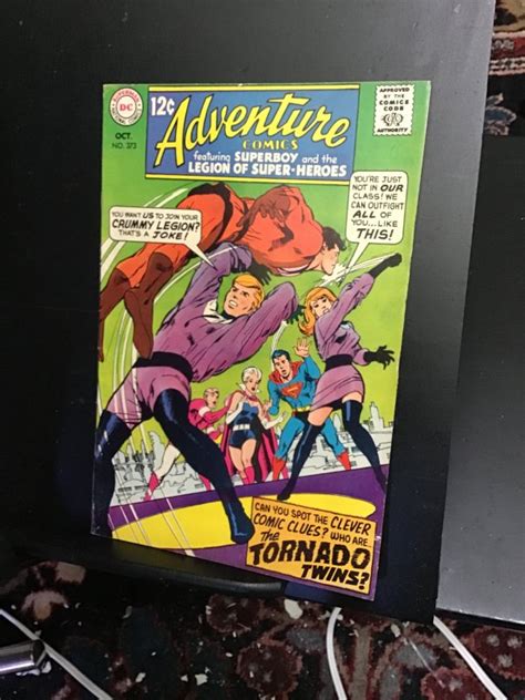 Adventure Comics 373 1968 1st Tornado Twins Flash Descendants