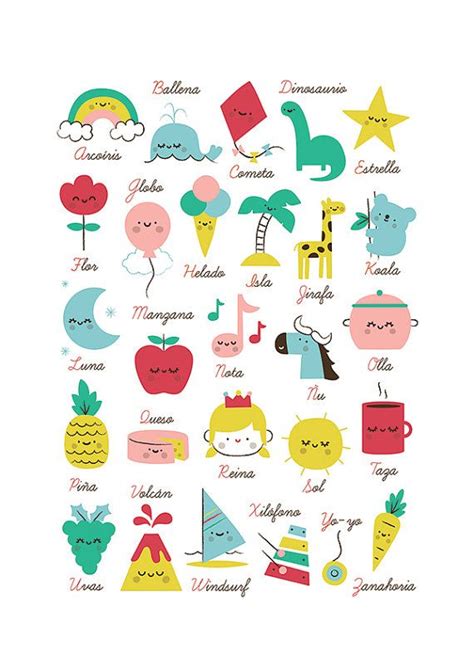 In this short video, you will learn about the pronunciation in . Child ABCs in Spanish. Alphabet children by mariamaldonadoshop ...