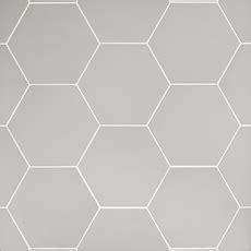 Shop wayfair for all the best hexagonal tile. Opal Gray Hexagon Porcelain Tile - 11 x 13 - 100505387 ...
