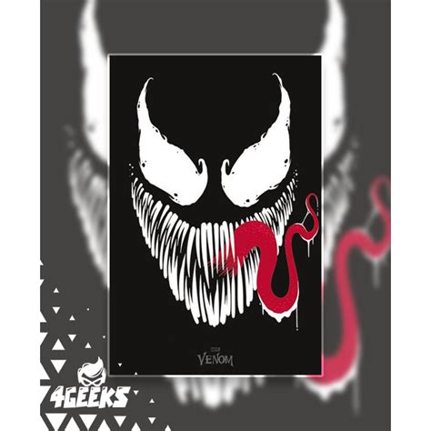 Marvel Venom Face Maxi Poster 4geeks