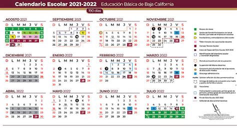 Inicia Ciclo Escolar 2021 2022 El 30 De Agosto Calendario Sep