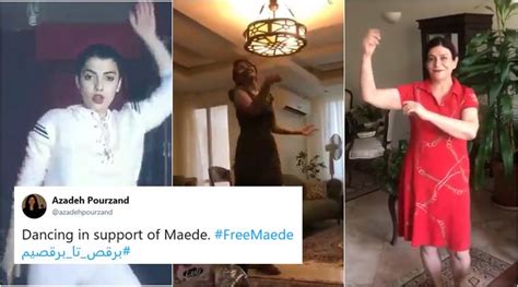 ‘dancing Isnt A Crime Iranians Dance In Support Of Maedeh Hojabri Arrested For Posting Video