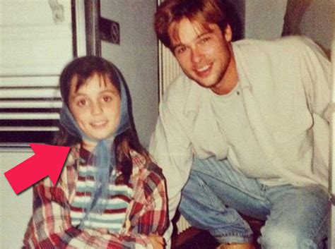 Throwback Thursday See Eliza Dushku As A Cute Kid With Brad Pitt