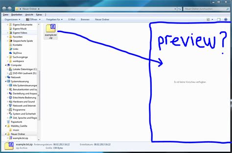 Windows 7 Explorer Preview Pane for zip files - Super User