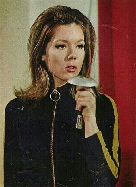 Diana Rigg As Emma Peel In The Avengers 1961 1969 Emma Peel Avengers Girl Dame Diana Rigg