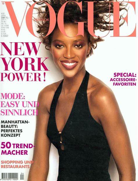 Naomi Campbell Throughout The Years In Vogue Vogue Deutsch Vogue