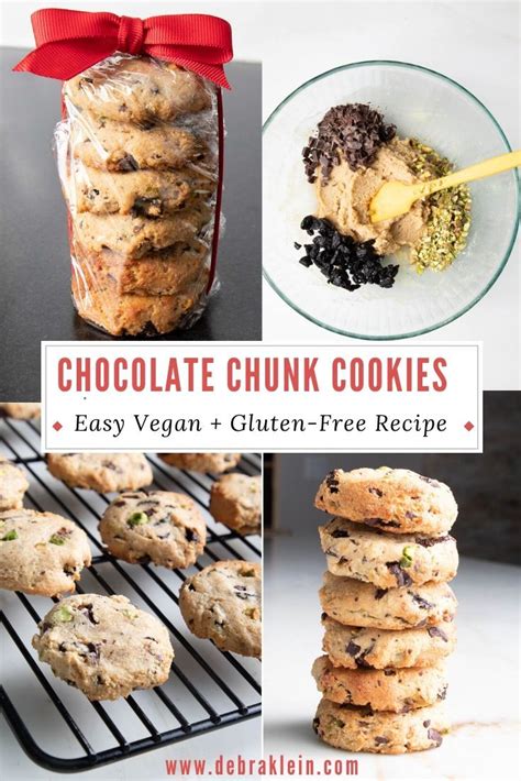 The BEST Gluten Free Vegan Chocolate Chunk Cookies Healthy