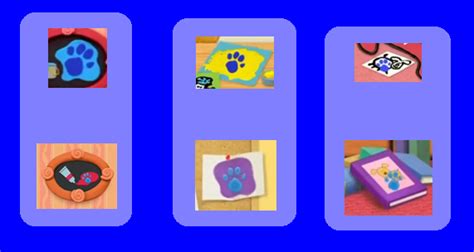Blues Clues Clue Comparison 15 By Mdwyer5 On Deviantart