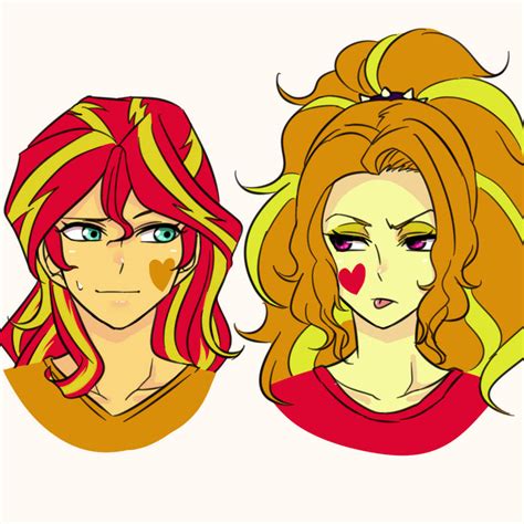 Sunset Shimmer X Adagio By Raika0306 On Deviantart