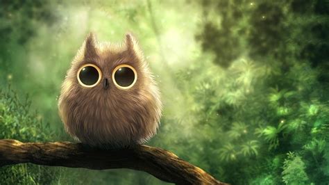 Download Cute Owl Wallpaper Desktop High Definition Widescreen By