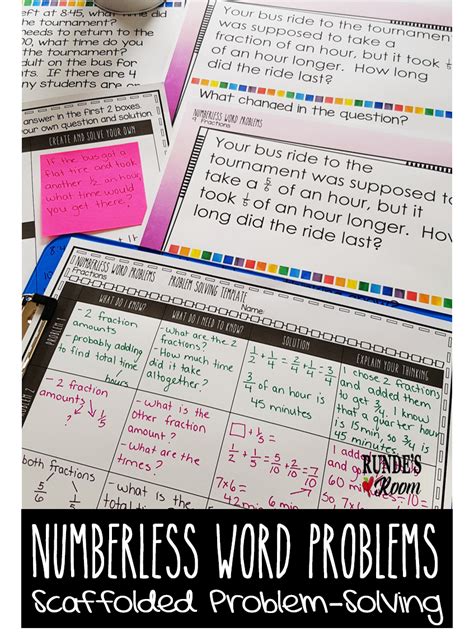 5 Activities For Teaching Problem Solving Rundes Room