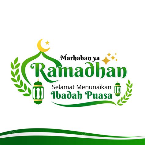 Texto De Letras De Marhaban Ya Ramadhan Png Ucapan Ramadhan Vetor