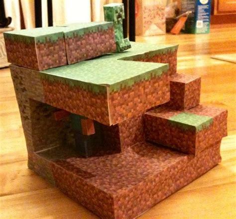 5new Mini Minecraft Papercraft Tubbypaws Shearartt