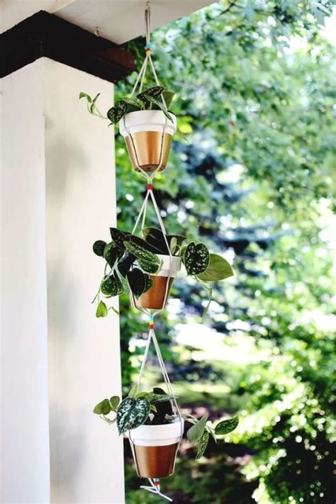 15 Charming Diy Hanging Plant Holders For Indoor And Outdoor Gardens