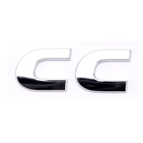 Emblems Parts And Accessories Chromed Silver Jetta Trunk Rear Emblem