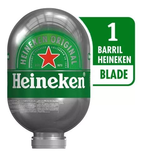 Barril De Cerveza Heineken Para Maquina Blade 8lt Mercadolibre